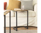 Set of 3 Industrial Style Nesting Side Tables