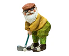 Golf Gnomes Garden Decorations | Garden Gnome Statue Outdoor Decor | Small Garden Gnomes Figurines, Funny Gift for Garden Lover Type Large