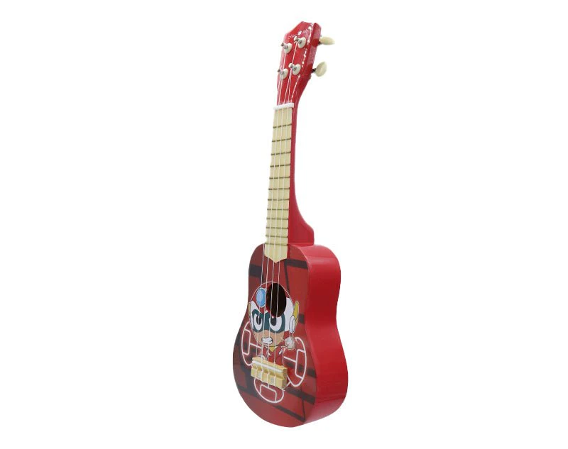 21" Soprano Ukulele 4 String Acoustic Hawaii Guitar Kids Music Beginner Gift UC2101 - Red