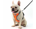 Reflective Chest Strap Dog Harness - Dark Blue