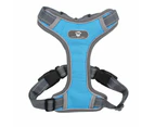 Reflective Chest Strap Dog Harness - Dark Blue