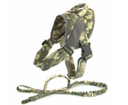 Patrol K9 Dog Harness & Leash - Dark Green