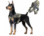 Patrol K9 Dog Harness & Leash - Dark Green