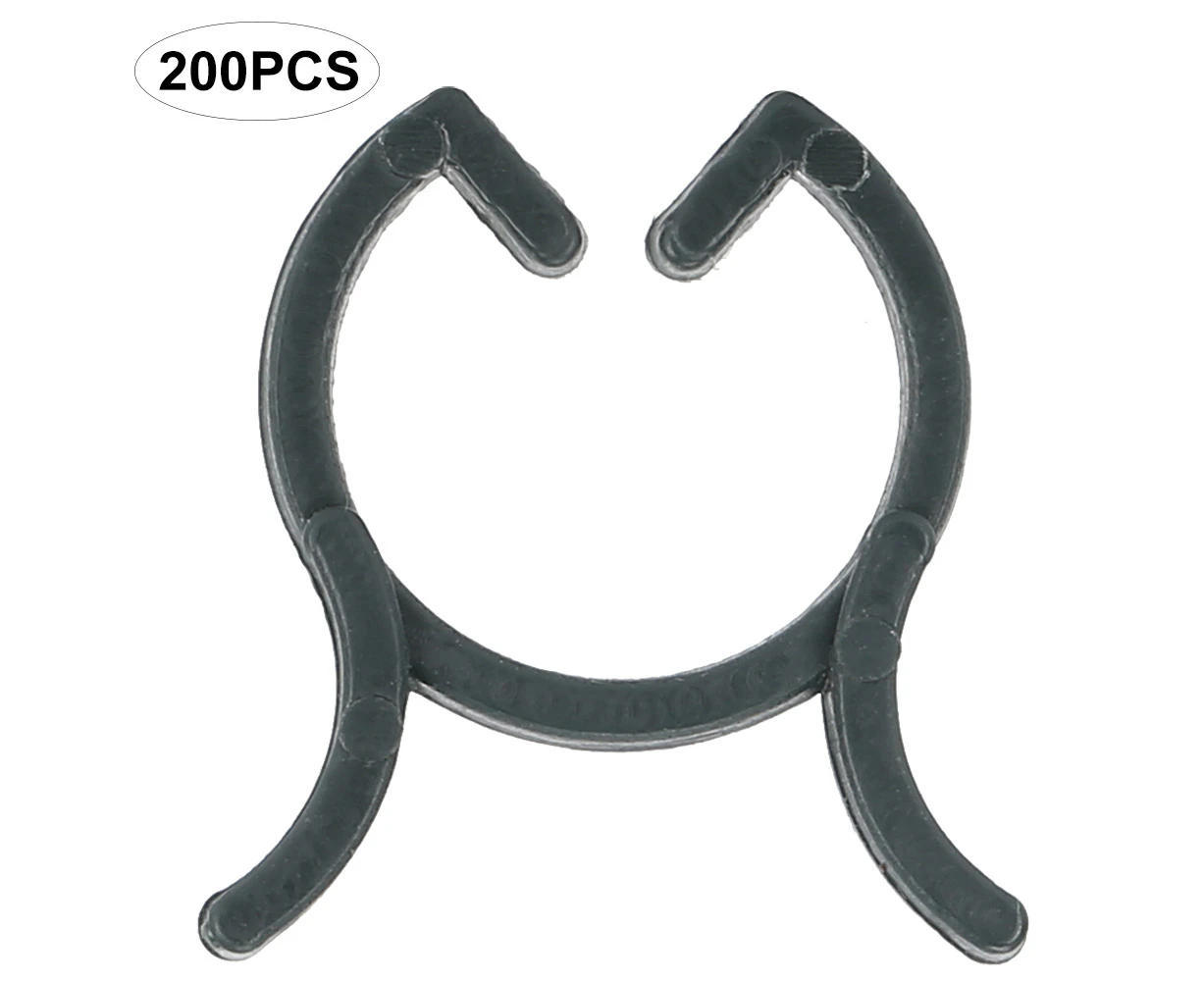 200Pcs Durable Plant Clip Flower Stems Vine Support Clips Fixing Tool Garden Accessories20Mm