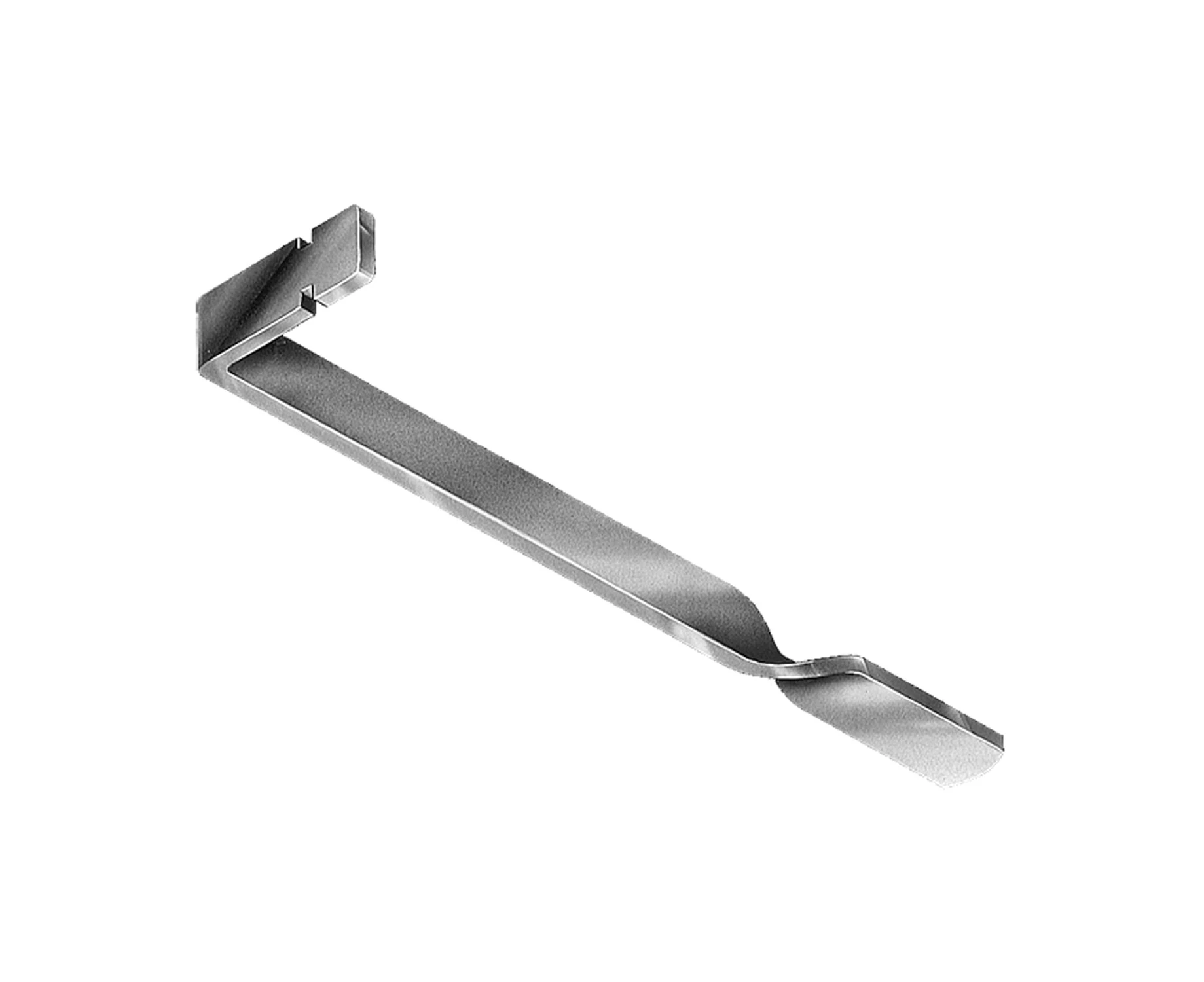 Elgate Gate Flat D-Latch Handle Only General Purpose Zinc Plated DLHF