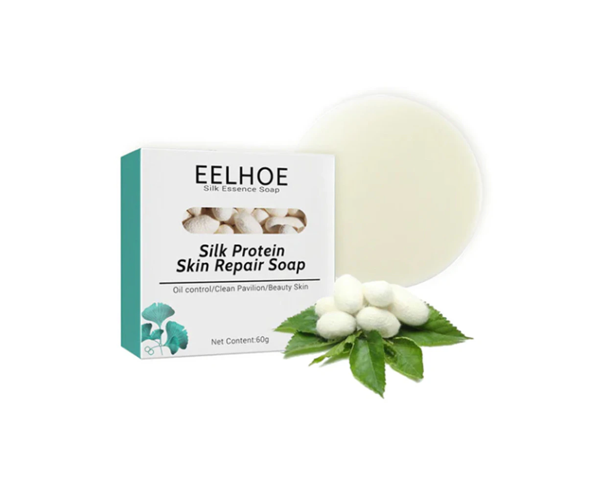 Eelhoe Organic Goat Milk Silk Soap Cleanses, Moisturizes And Lubricates Skin 60g