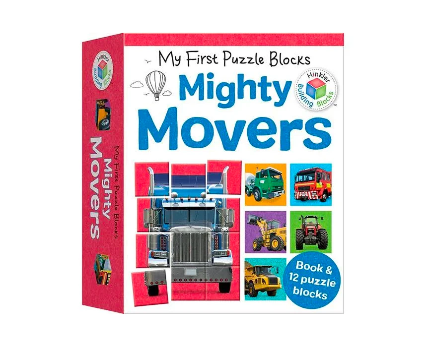 Hinkler My First Puzzle Blocks: Mighty Movers