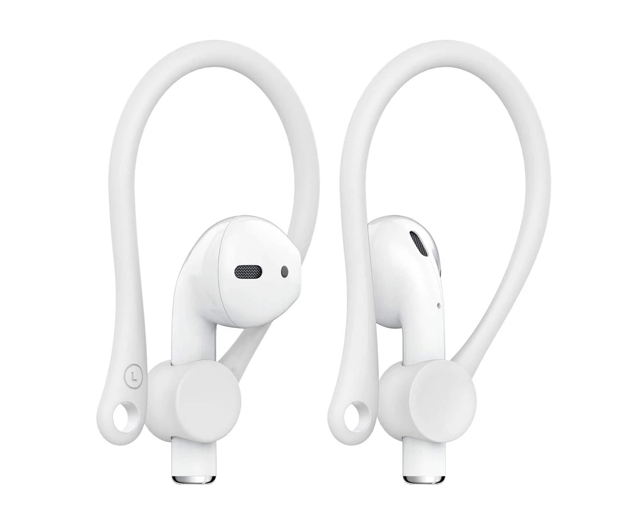 2Pair Ear Hooks Designed for Apple AirPods 1, 2, 3 and Pro, AirPods Ear Hooks for Running, Jogging, Cycling, Gym