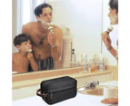 Biwiti Large Capacity Men Travel Toiletry Kit Wash Bag Cosmetic Bags Holder -Black