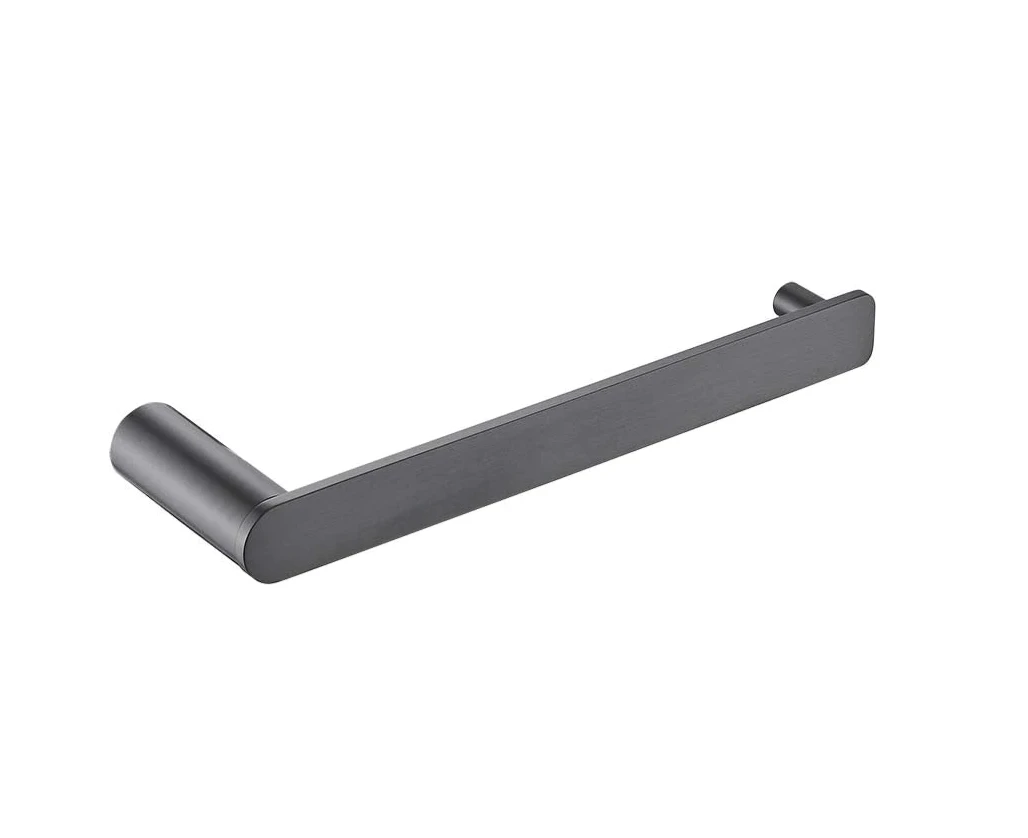 Sleek Hand Towel Rail (Brushed Gun Metal)