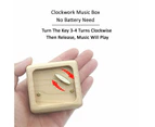 Bestier Handmade Wooden Music Box Creative Gift for Christmas