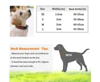 Reflective Dog Collar,soft Neoprene Padded Breathable Nylon Pet Collar Adjustable For Medium Dogs