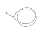 100Pcs Waxed Necklace Cord Adjustable Length Diy Production Rope Necklace For Jewelry Making Grey