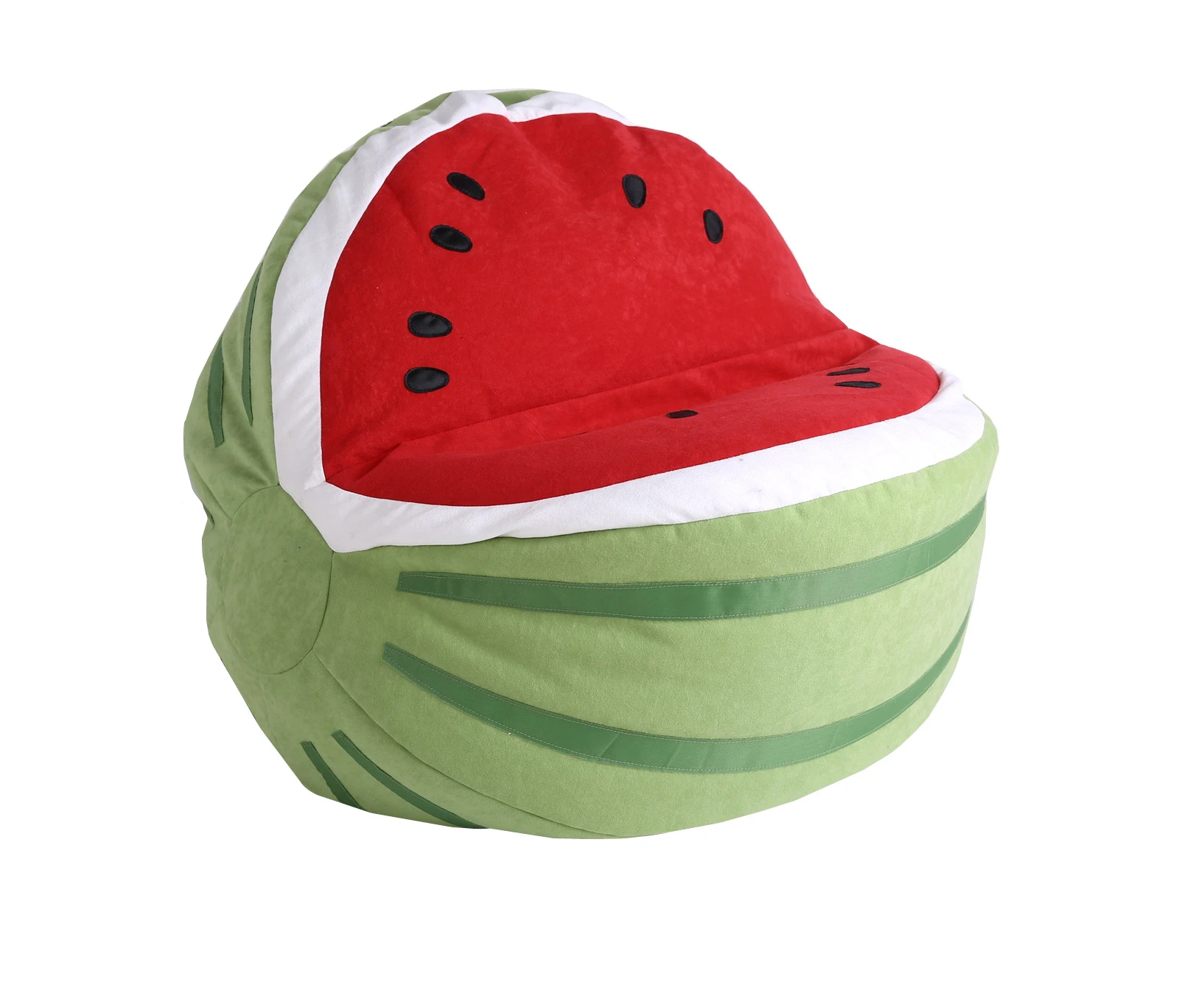 Whimsical Watermelon Bean Bag Cover No Filler Beanbag Lazy Sofa Chair