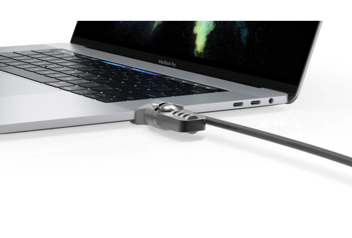 Compulocks MacBook Pro 13-15 inch Lock Adapter with Keyed Cable Lock