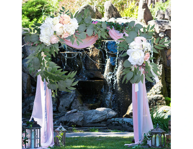 Arch Backdrop Decoration Flower | Colorful and Elegant Wedding Arch Simulation Flower | Artificial Wedding Flower Wall Arrangement Flower