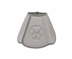 Soft Padding Recovery Dog Cone Collar - Gray