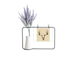 Deer Horn l Art Deco  Fashion Artificial Lavender Flower Vase Bottle Card