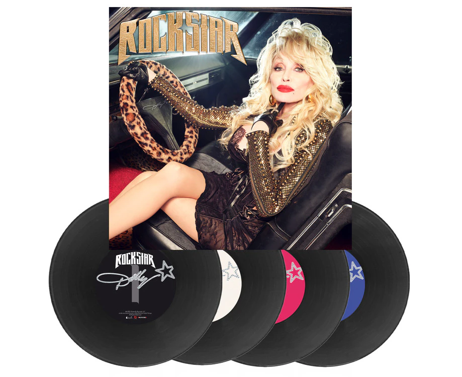 Dolly Parton - Rockstar  [VINYL LP] Oversize Item Spilt USA import