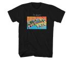 Bruce Springsteen T Shirt Greetings From Asbury Park Postcard Bruce Springsteen Shirt - Black