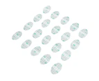 100Pcs Anti Wear Shoe Sticker Pu Thin Blister Prevention Foot Care Protection Pad For High Heel Sandal Leather Shoes Transparent