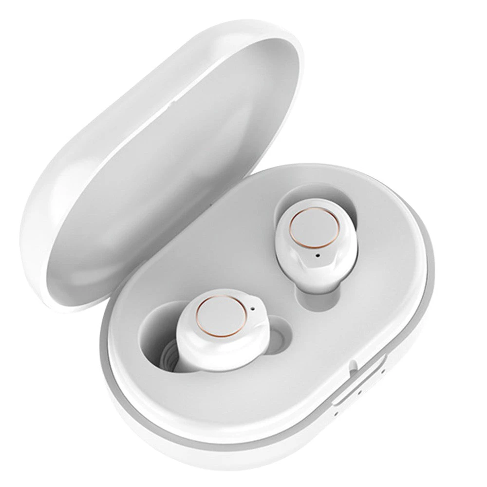 Rechargeable In-Ear Hearing Aids for Seniors Noise Cancelling Hearing Aids Voice Amplifier Sound Assist Devices Style 1