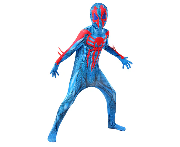 Kid's Superhero Spider-Man Cosplay Costume Halloween Party Xmas Jumpsuit Masks Outfits Set