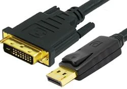 BLUPEAK 2M HDMI MALE TO DVI MALE CABLE (LIFETIME WARRANTY)