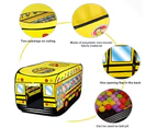 GEERTOP Kids Pop Up Play Tent Foldable for Indoor and Outdoor-School Bus