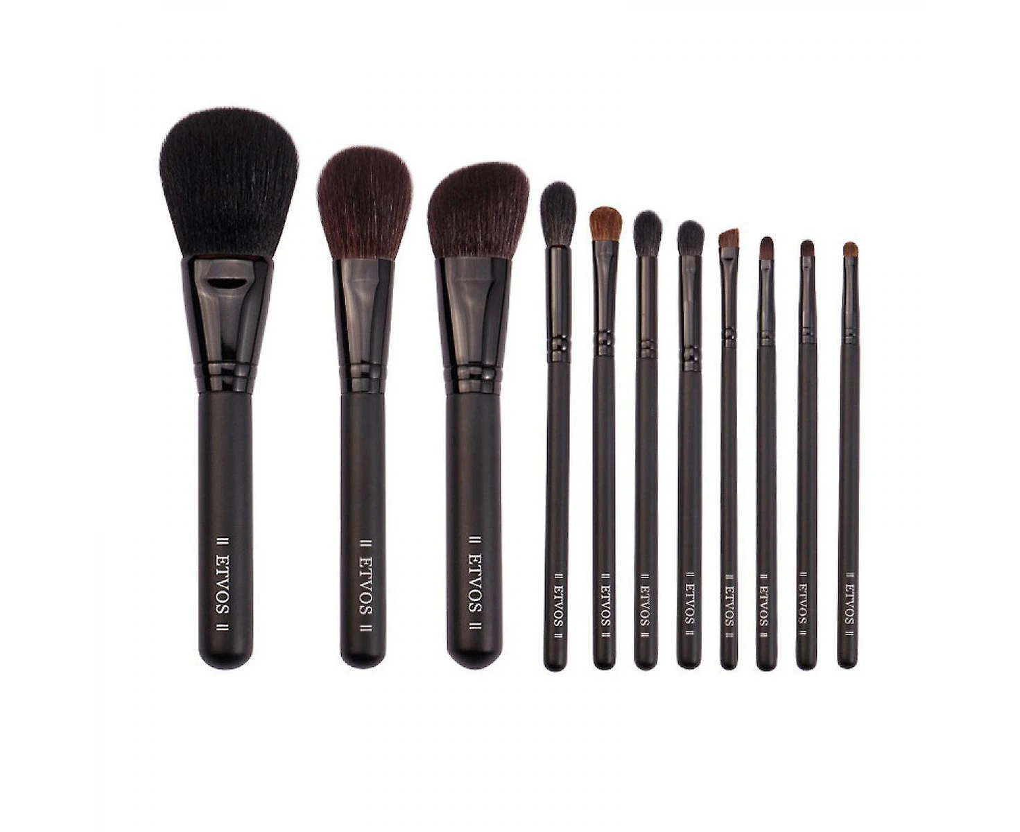 Makeup Brushes 11 Brushes Set Soft Cruelty Free Synthetic Premium Kabuki Brush Cosmetics Foundation Concealer Powder Blush Blending Face Eyeshadow Bru