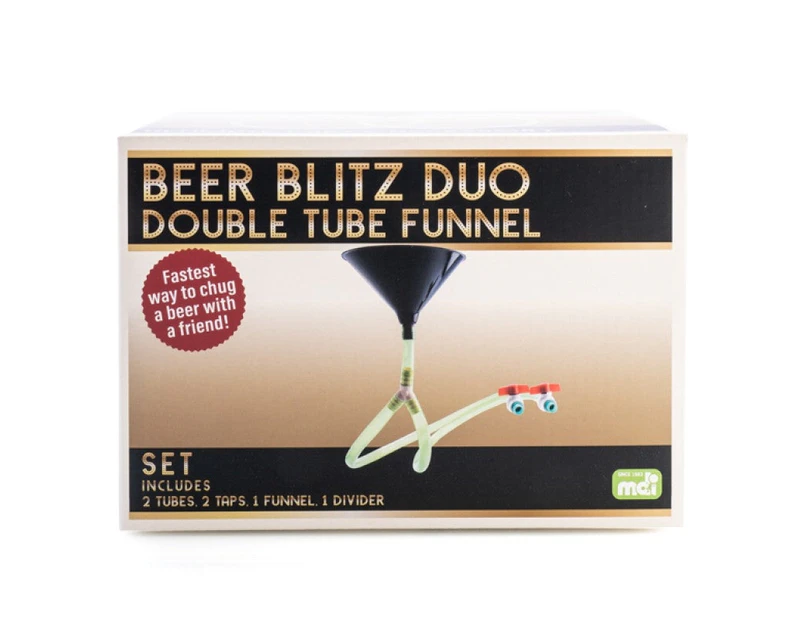 Beer Blitz Duo Double Tube Funnel