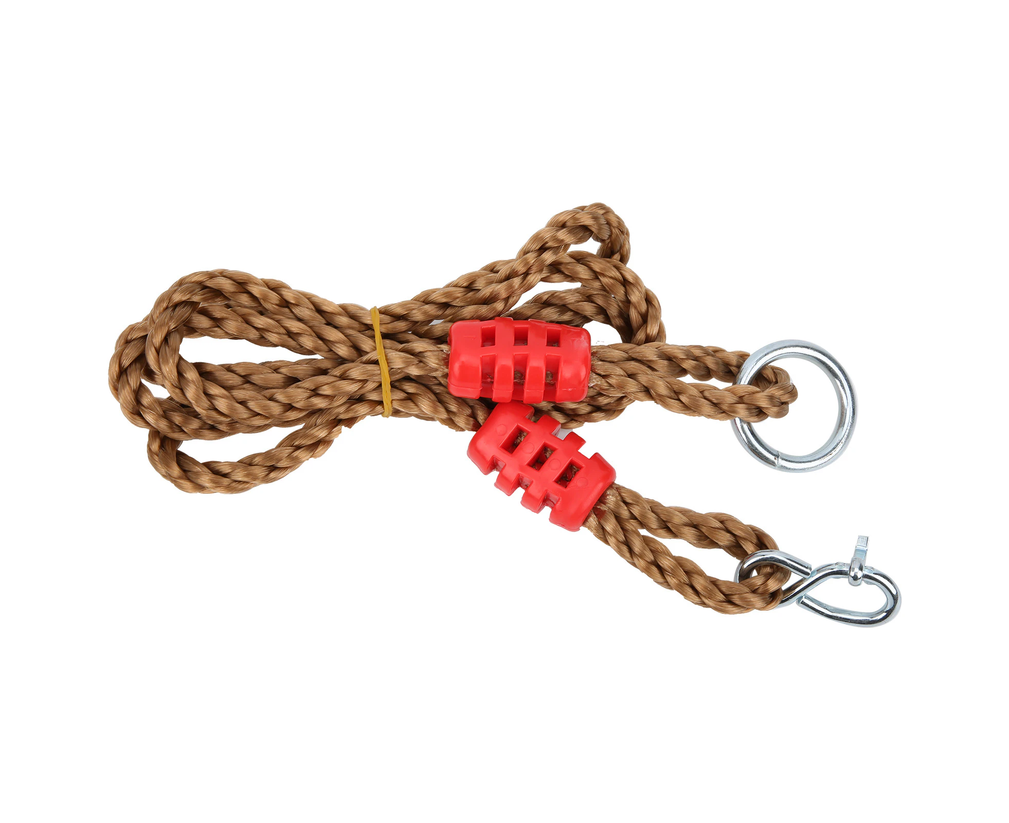 Adjustable Pe Connection Rope Swing Climbing Rope Hanging Ring Connection Bearing Lengthen