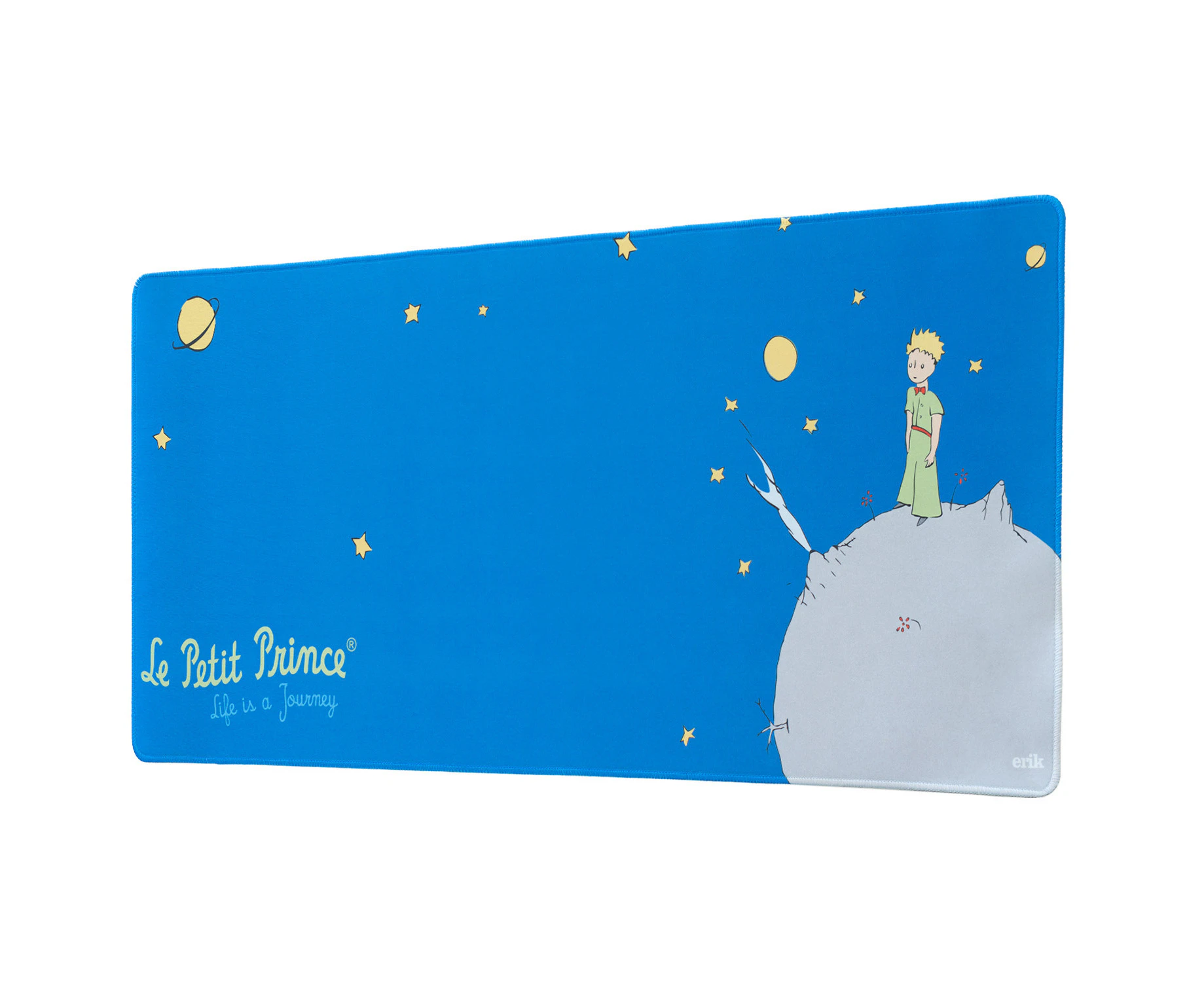 Erik Official The Little Prince XXL Mouse Mat - Desk Pad - 31.5" x 13.78" Non-Slip Rubber Base Mouse Pad, Gaming Mouse Pad, Keyboard Mouse Mat - Gam - MKTP