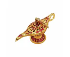 Bestier Aladdin Magic Genie Lamp Party Table Decoration Gift-Gold Red