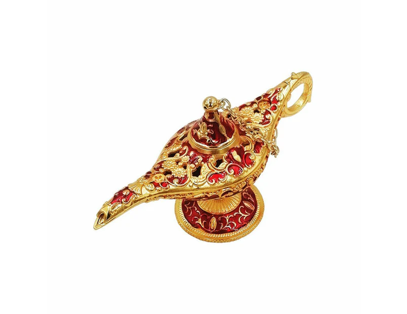 Bestier Aladdin Magic Genie Lamp Party Table Decoration Gift-Gold Red