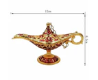 Bestier Aladdin Magic Genie Lamp Party Table Decoration Gift-Gold Red