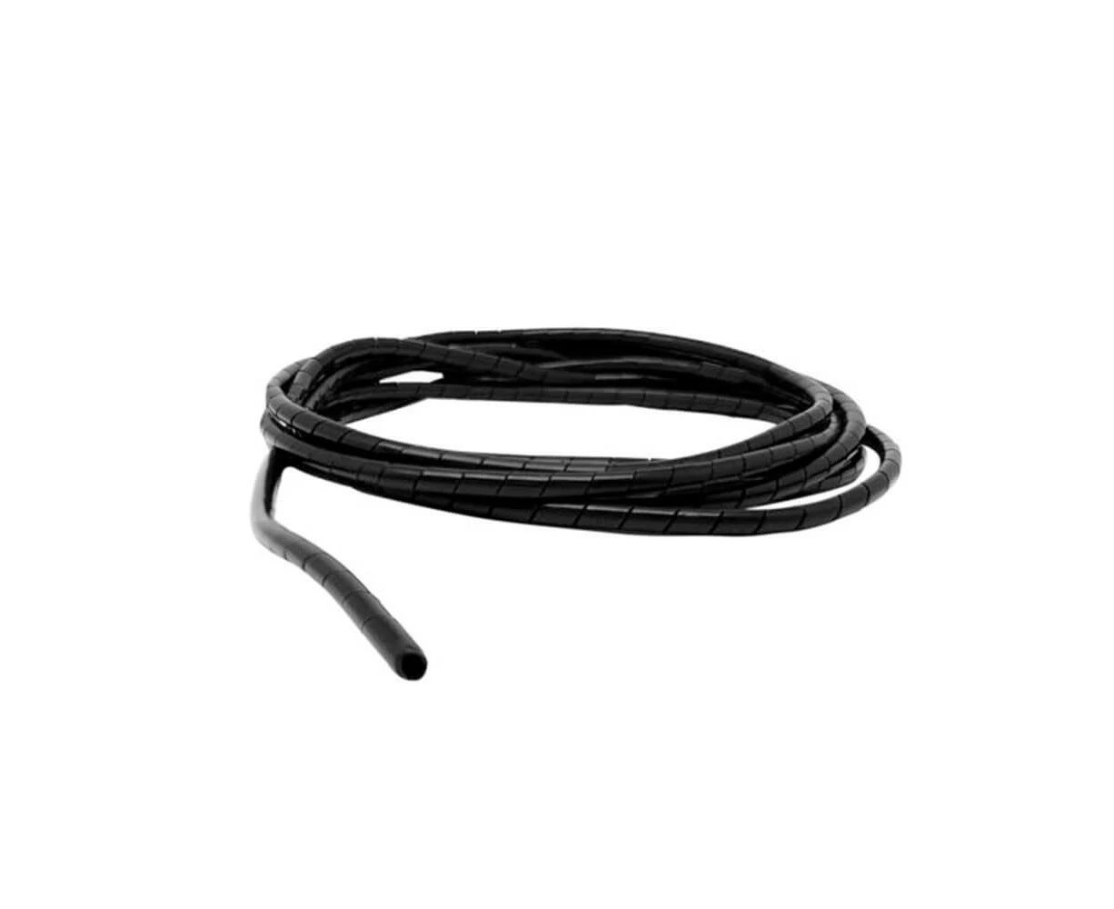 Jaycar Cable Spiral Binding (6mmx2.5m) - Black