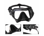 Snorkeling Diving Scuba Mask Adults Protective Tempered Glass Goggles