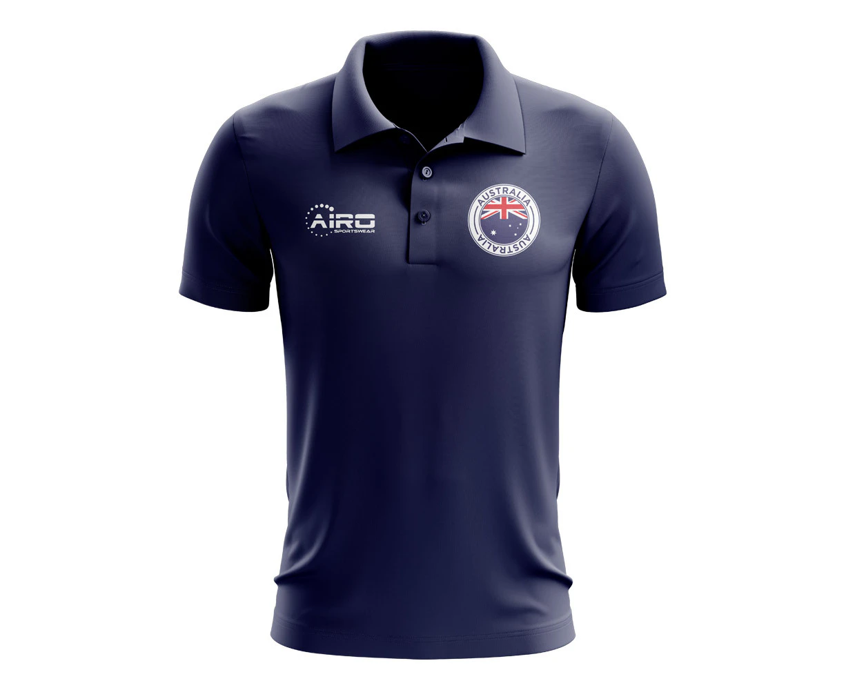 Australia Football Polo Shirt (Navy)