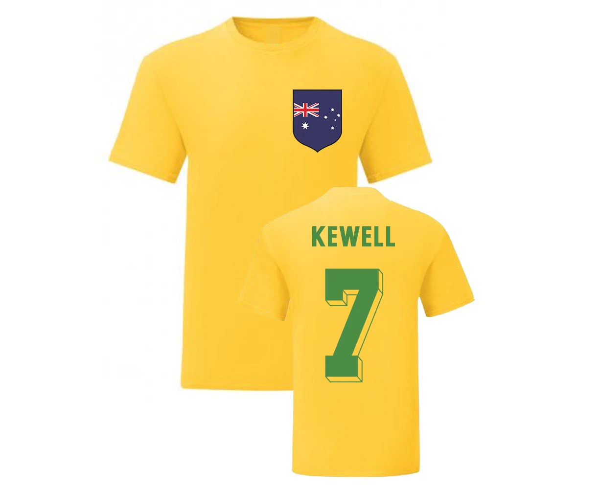 Harry Kewell Australia National Hero Tee (Yellow)