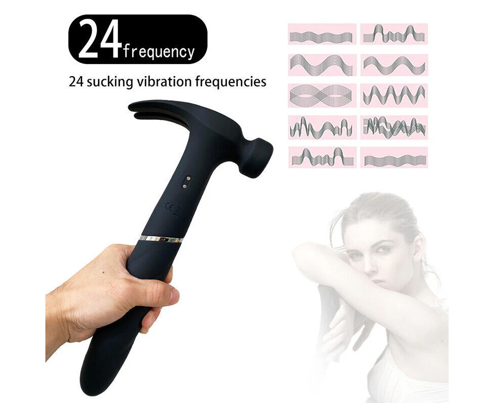 Rabbit Vibrator G-spot Dildo Vibe Waterproof Massager Sex Toys for Women Female 24 vibration