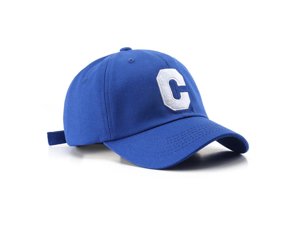 Kings Collection Royal Blue Korean Style Baseball Cap