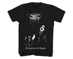 Darkthrone Dark Throne T Shirt Transilvanian Hunger Album Art Dark Throne Shirt - Black