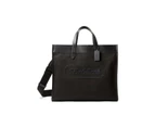 Field Tote 40 in Organic Cotton Canvas with Coach Badge