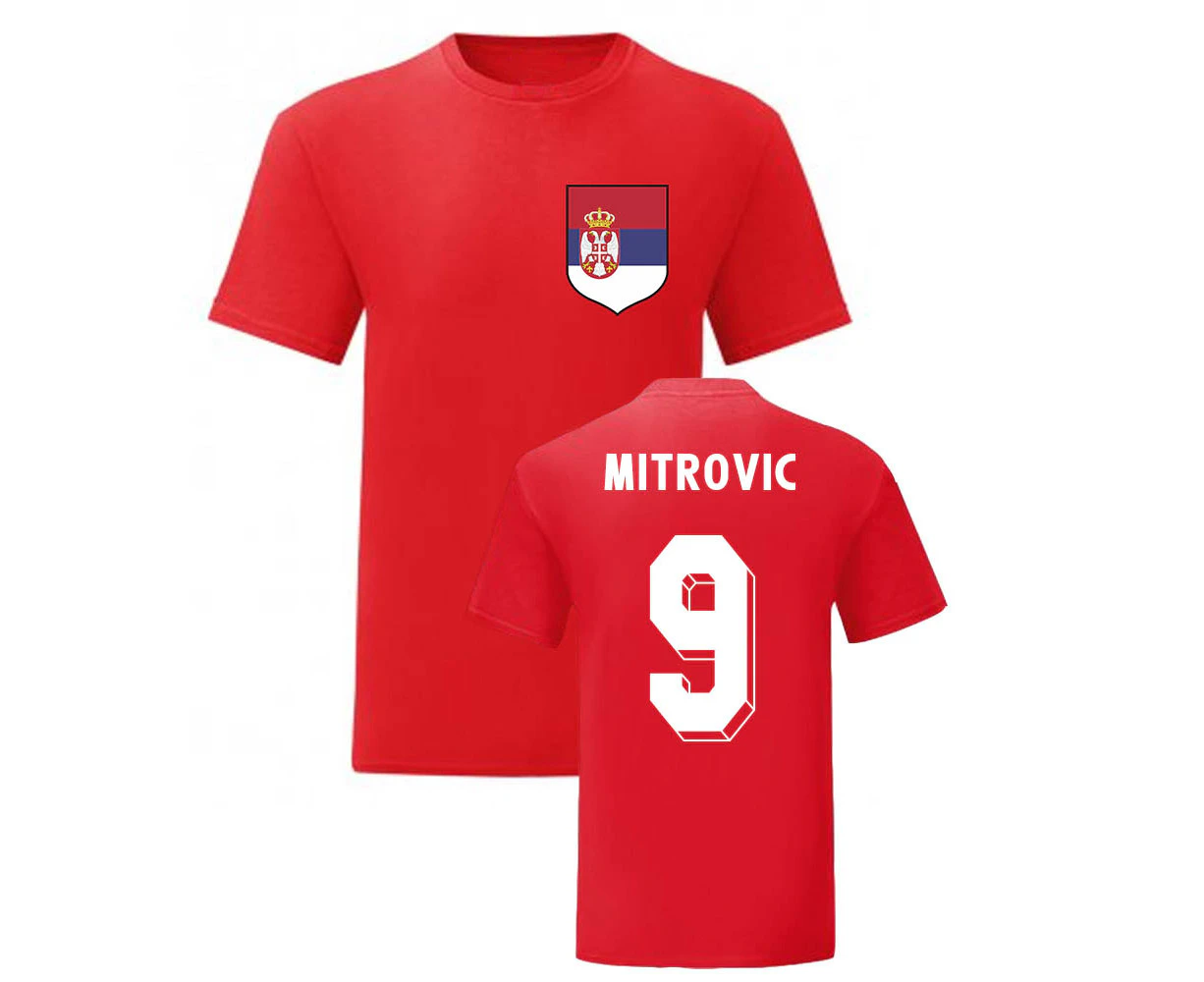 Aleksandar Mitrovic Serbia National Hero Tee (Red)