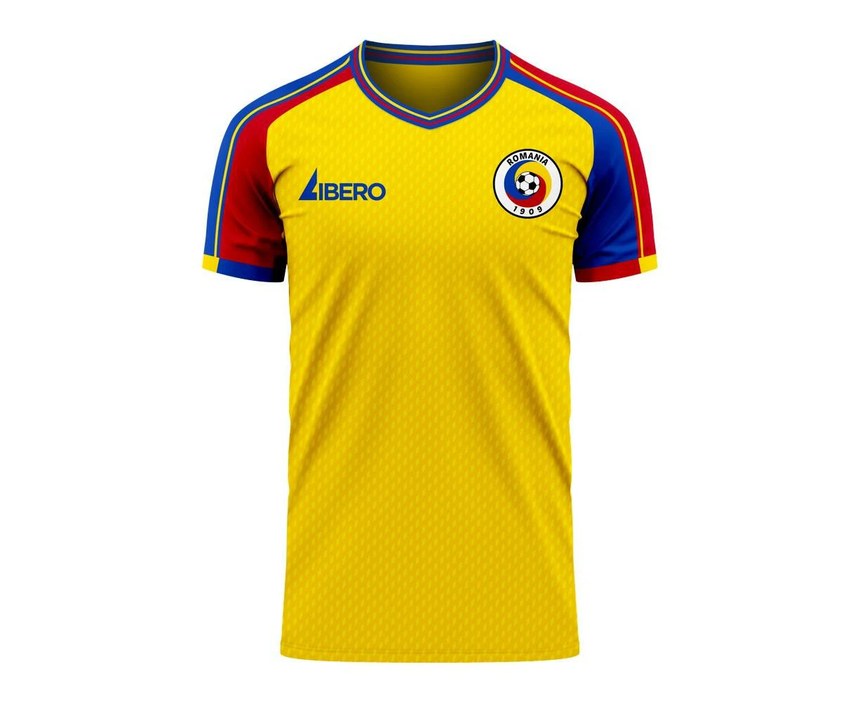 Romania 2023-2024 Home Concept Football Kit (Libero) - Baby