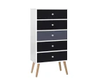 Chest of Drawers Dresser Table Tallboy Storage Cabinet Furniture Bedroom