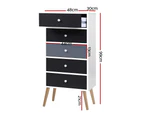 Chest of Drawers Dresser Table Tallboy Storage Cabinet Furniture Bedroom