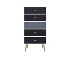 Chest of Drawers Dresser Table Tallboy Storage Cabinet Furniture Bedroom