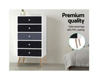 Chest of Drawers Dresser Table Tallboy Storage Cabinet Furniture Bedroom